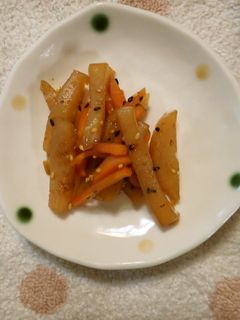 こんにゃくと人参のきんぴら☆-レシピのメイン写真