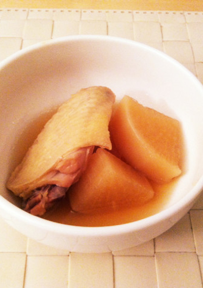 簡単おいしい♡鶏手羽と大根の煮物-レシピのメイン写真