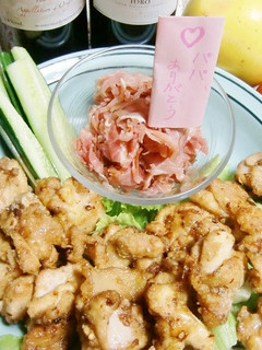 父の日、食べるラー油でとりの唐揚げ作ろう-レシピのメイン写真