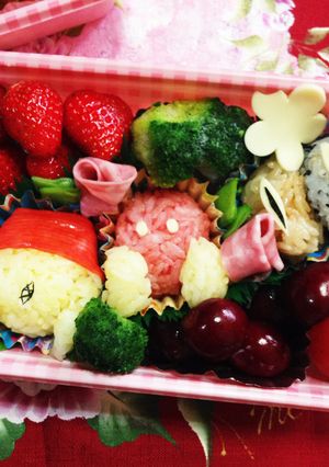 キャラ弁 ディズニー おしりたち-レシピのメイン写真