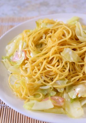 しゃきしゃき野菜のカレーパスタ-レシピのメイン写真