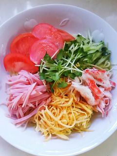 定番*具だくさん冷やし中華☆-レシピのメイン写真