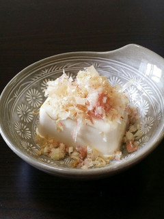 みょうがと鰹節の冷奴-レシピのメイン写真