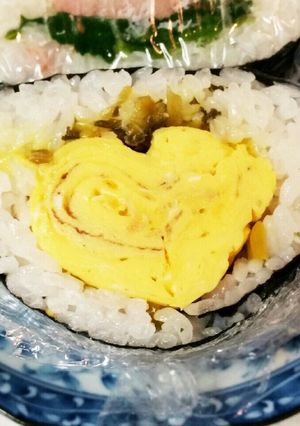ハートのおにぎらず-レシピのメイン写真