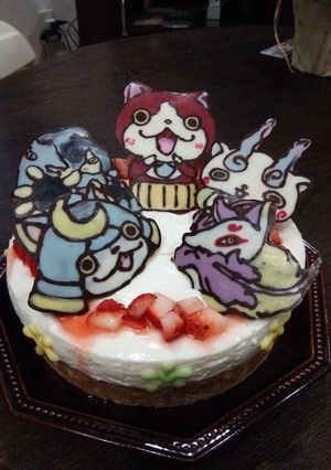 妖怪ウォッチ★チョコプレート-レシピのメイン写真