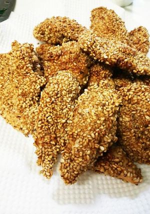 ささみのごまマヨ焼き-レシピのメイン写真