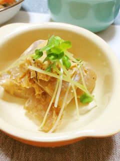 簡単☆こんにゃくdeマヨみそおかか和え-レシピのメイン写真