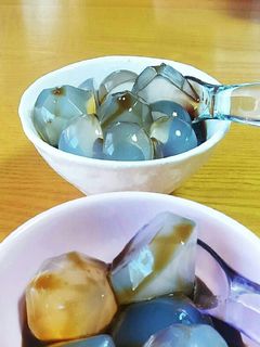 超簡単*寒天と黒みつ*ダイエットデザート-レシピのメイン写真