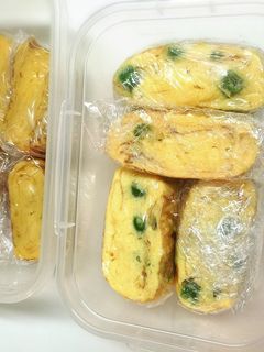 冷凍出来るお弁当卵焼き-レシピのメイン写真