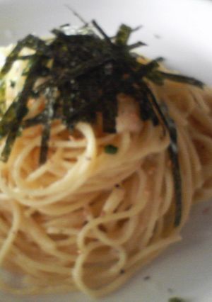 混ぜるだけ♪たらこすぱ-レシピのメイン写真