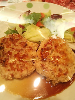 ポリ袋でハンバーグ-レシピのメイン写真