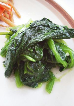ほうれん草のからし和え-レシピのメイン写真