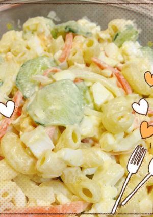 いろいろな食感を楽しむ☆マカロニサラダ-レシピのメイン写真