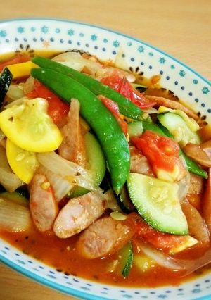 ズッキーニのトマト煮-レシピのメイン写真
