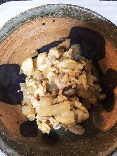 すき焼きのタレで炒り豆腐-レシピのメイン写真