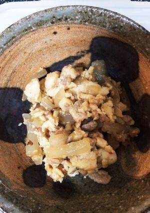 すき焼きのタレで炒り豆腐-レシピのメイン写真