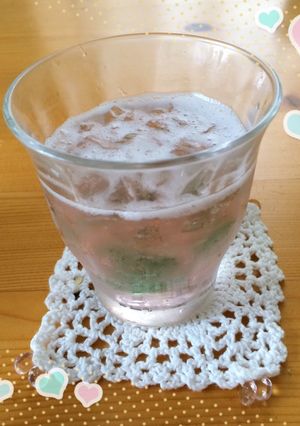 色が変わる！喉スッキリ炭酸ゼリー-レシピのメイン写真