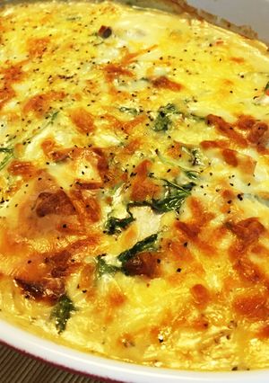 釜揚げエビと白い野菜の味噌グラタン-レシピのメイン写真