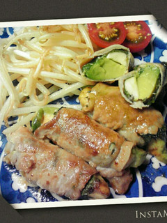 アボカドチーズ大葉の豚肉巻き-レシピのメイン写真