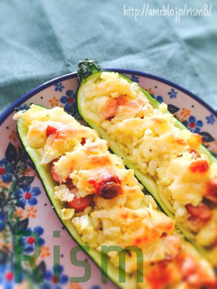 あるもので!ズッキーニのトースター焼き♫-レシピのメイン写真