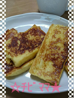 フレンチトースト RECIPE♪*゜-レシピのメイン写真
