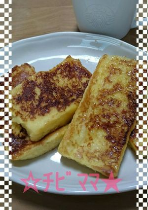 フレンチトースト RECIPE♪*゜-レシピのメイン写真