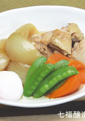 コク旨い!新玉ねぎと鶏肉の煮物-レシピのメイン写真