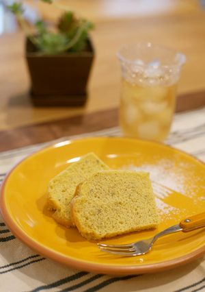 米粉☆砂糖なし豆乳バナナシフォン-レシピのメイン写真