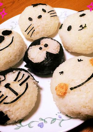 #かわいいオニギリ#-レシピのメイン写真