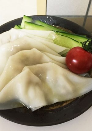 つるりん冷やしワンタン-レシピのメイン写真