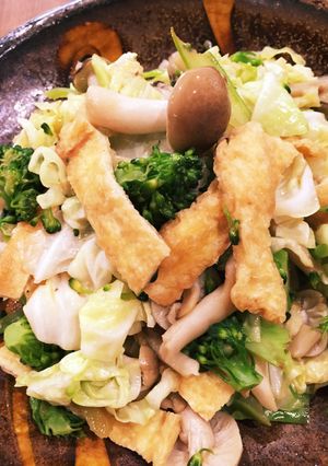 簡単有り合わせで作るヘルシー野菜炒め-レシピのメイン写真