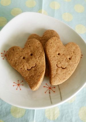 寝かせ不要♪簡単はったい粉のクッキー　-レシピのメイン写真