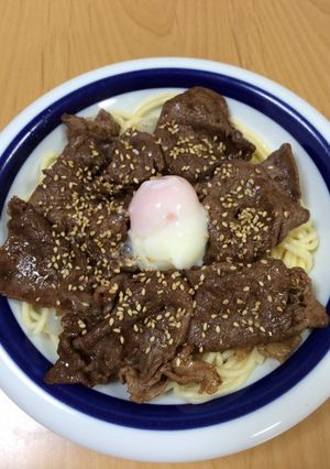 焼き肉スパゲティ-レシピのメイン写真