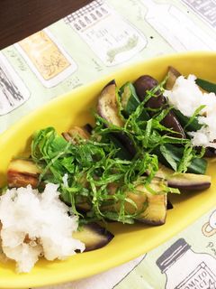 茄子とオクラのさっぱりおろしそポン酢-レシピのメイン写真
