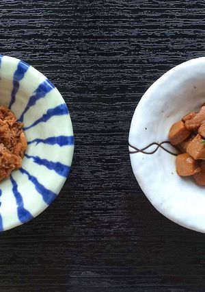 鰹の佃煮〜そぼろと角煮〜-レシピのメイン写真