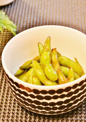 ビールが進む♫枝豆の焦がしバター醤油-レシピのメイン写真