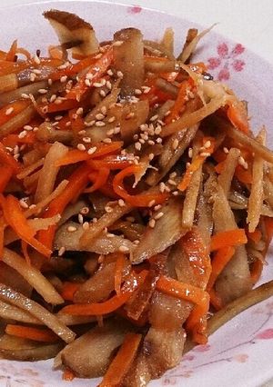 簡単！やさしい味のきんぴらごぼう-レシピのメイン写真