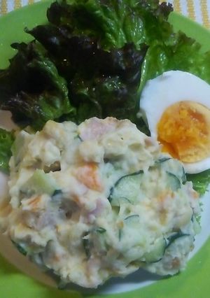 ポテト大豆サラダ-レシピのメイン写真