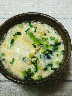 豆腐とわかめの茶碗蒸し-レシピのメイン写真