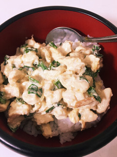 鶏ささみのコロコロマヨ丼!-レシピのメイン写真