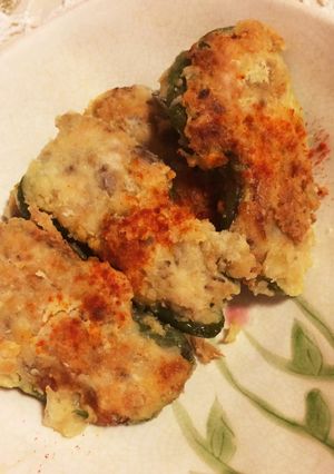 ピーマンの肉詰め-レシピのメイン写真