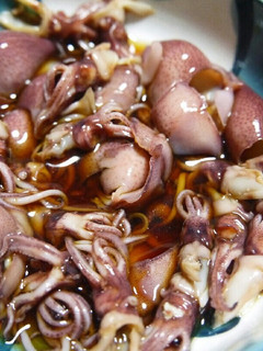 ボイルほたるいか酢醤油和え(下処理有)-レシピのメイン写真