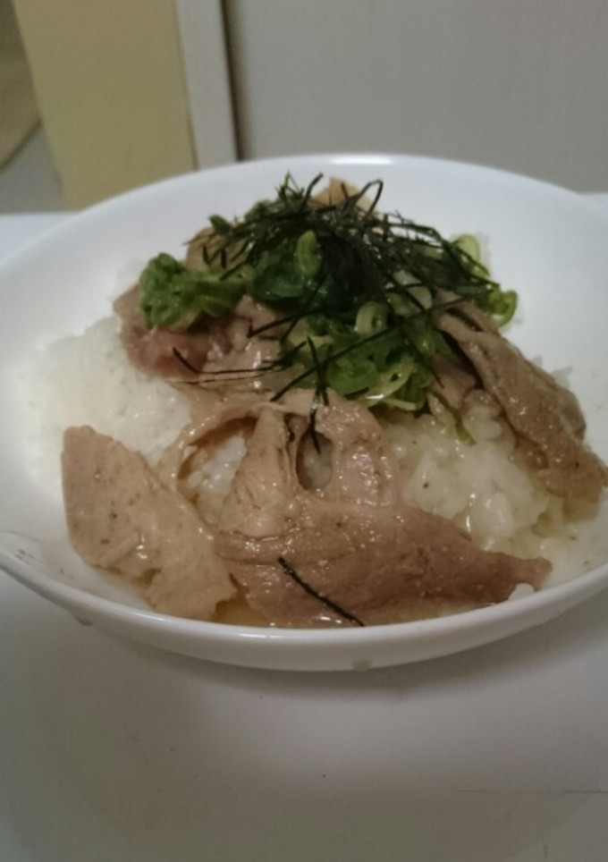 豚丼ネギ塩だれ-レシピのメイン写真