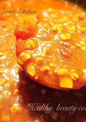 ヘルシーで激ウマ♡大豆ミートベジカレー♡-レシピのメイン写真