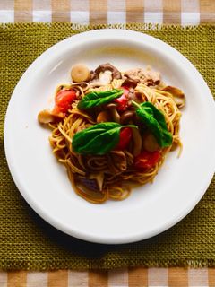 きのことトマトのイタリアン焼きそば-レシピのメイン写真