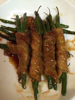 グルメのたれで 簡単インゲンの肉巻き-レシピのメイン写真
