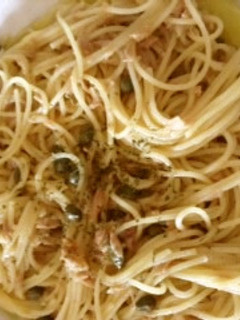ツナ缶簡単スパゲティ-レシピのメイン写真