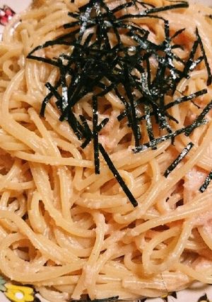 簡単明太子スパゲティ-レシピのメイン写真