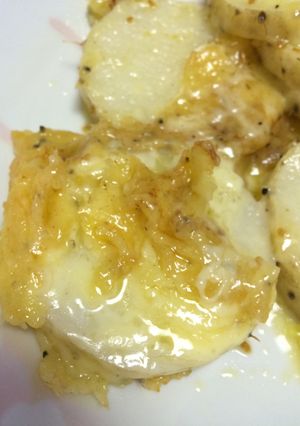 簡単長芋のとろカリチーズコンソメ焼き-レシピのメイン写真