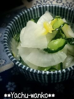 胡瓜✕大根 甘酢漬け-レシピのメイン写真